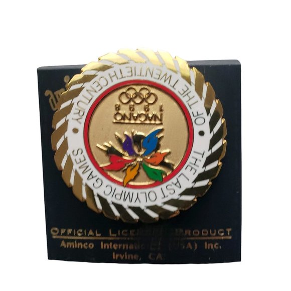 1998 Nagano Olympic Pin/Last Olympic Games Of The 20th Century - Picture 2 of 4